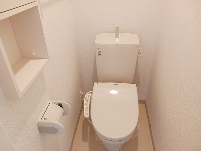 Ｍ’ｓハウスⅡのトイレ|シンプルで使いやすいトイレです