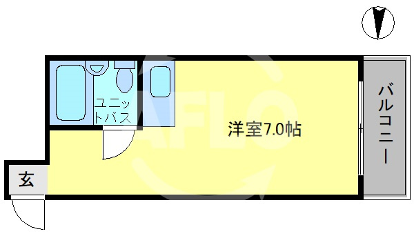 ラパンジール阿波座Ⅱの間取り|ラパンジール阿波座Ⅱ　間取り