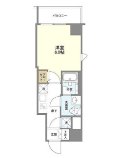 【間取り】 | ビィ・フォルマ中延 | 間取りです。