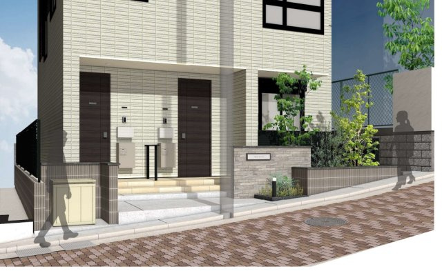 【外観パース】 | ベイタック | ☆ベイタック、代々木上原駅から徒歩4分☆
