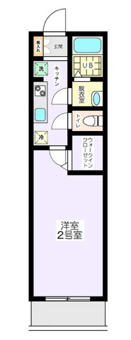 SパレスⅡの間取り
