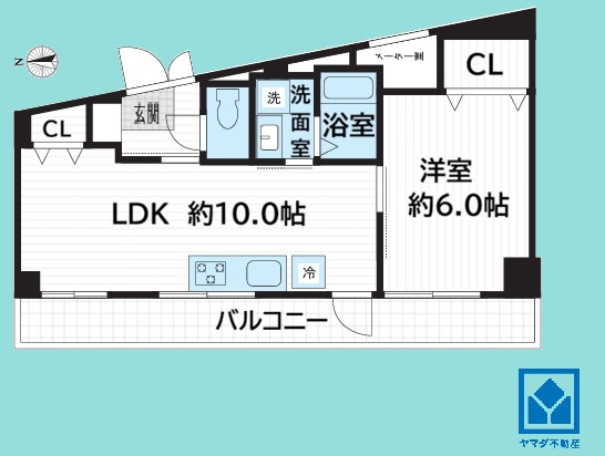 メゾン西宮の間取り