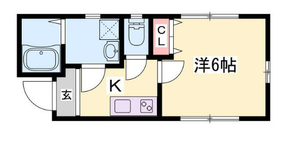 リープラス姫路栗山の間取り