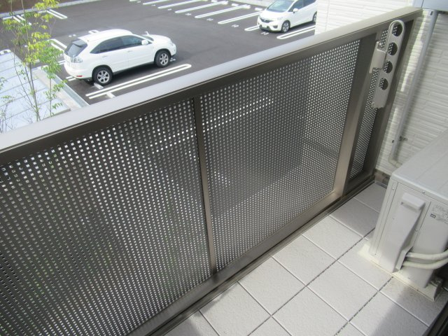 サンリットレジデンス喜田のバルコニー
