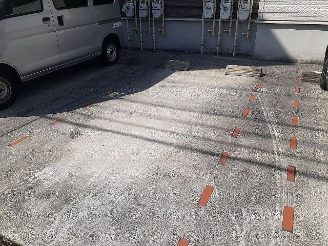 エコール大畑の駐車場