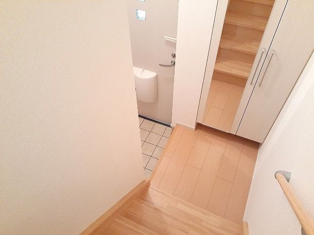 エコール大畑の玄関