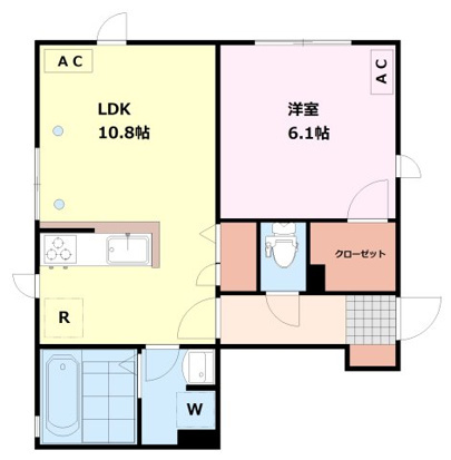 【間取り】 | Ｎフラット-善福寺1丁目-