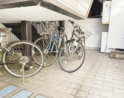 【その他共用部分】 | 小林ハイム | 駐輪場です。