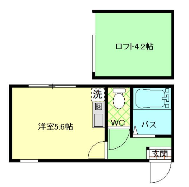 ドミール西が丘の間取り