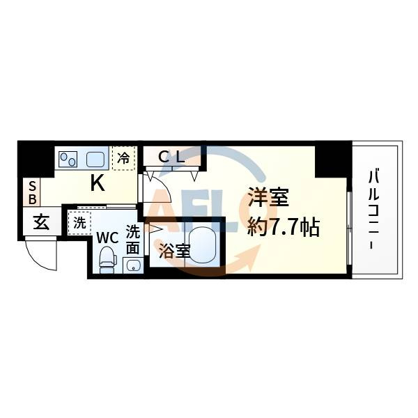 パークヒルズ東三国ヴィジョンの間取り|パークヒルズ東三国Vision　間取り