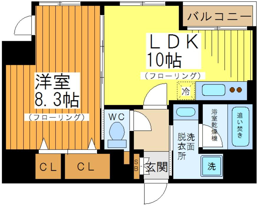 KDXレジデンス桜上水の間取り