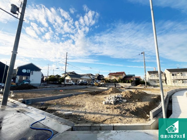 神戸市西区玉津町出合　第2期　新築一戸建ての外観|周辺は落ち着いた街並みの住宅地！子育てがしやすい住環境です！まだ未完成ですが、現地でしかわからない事もございます。是非一度ご覧ください。