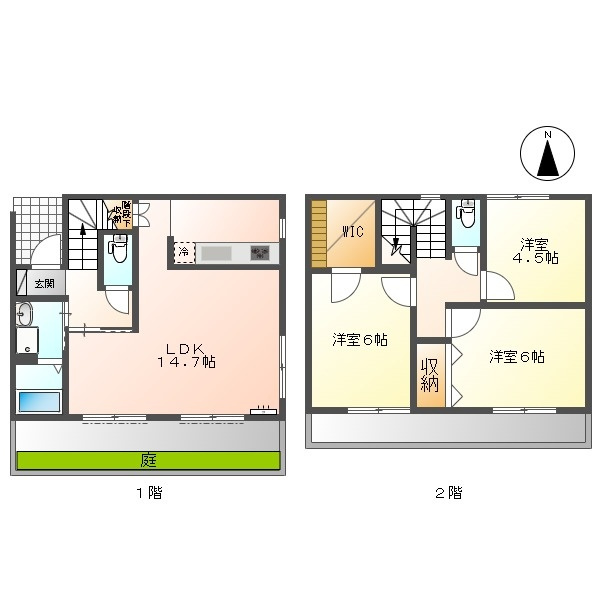 チェリーブロッサムの間取り|間取り