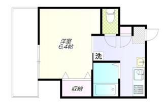 【間取り】 | 栗田マンション | 間取りです。