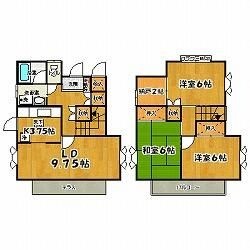 青木タウンハウスの間取り