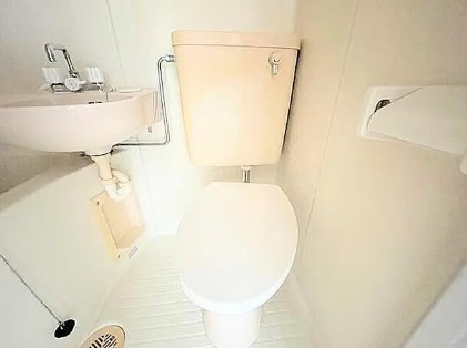 所沢市けやき台１丁目の賃貸マンションのトイレ