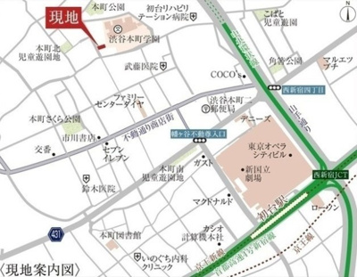 【地図】 | Reve渋谷本町