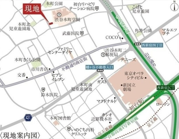 【地図】 | Reve渋谷本町