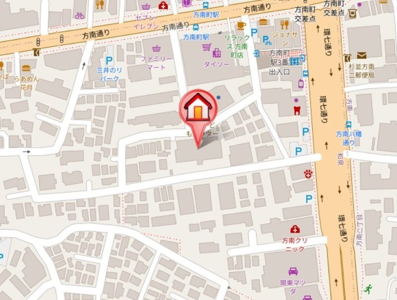カーサ和泉の地図