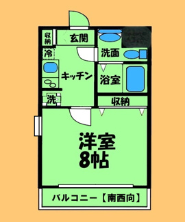 【間取り】 | SENTIO橋本(センティオ橋本）