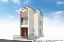 名古屋市瑞穂区直来町2丁目18【仲介手数料無料】新築一戸建て　3号棟の画像