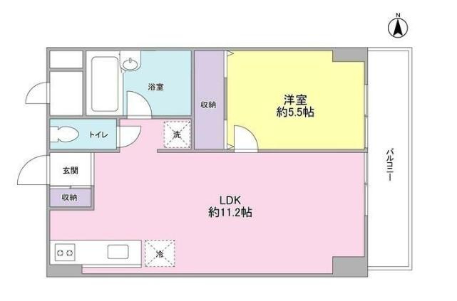 【間取り】 | 丸元マンション