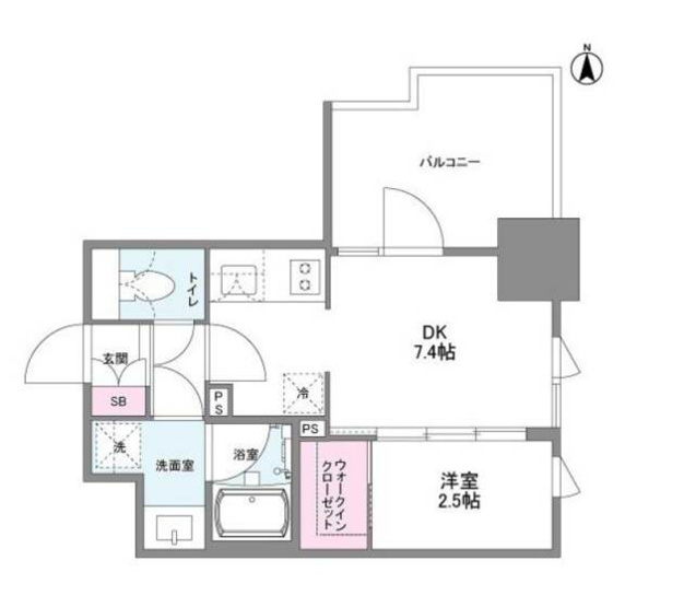 【間取り】 | シーズンフラッツ南森町PREMIER
