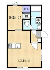 クレセント南千住Vの間取り