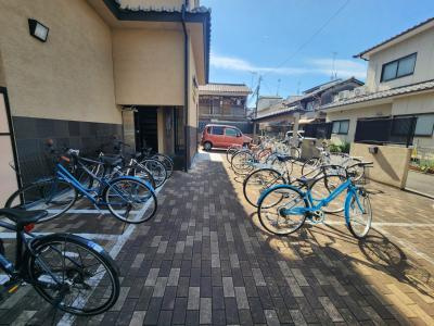 ロフティ京都西陣の駐車場|駐輪場