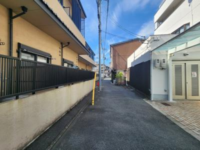ロフティ京都西陣の周辺|前面道路