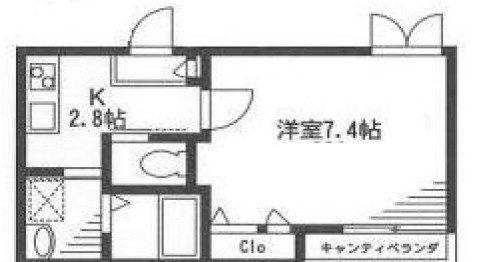 エシール中十条の間取り