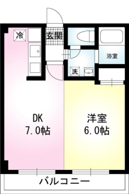 ＲｅｎｏＣｏｕｒｔ　ＩＺＵＭＩの間取り|間取りです。