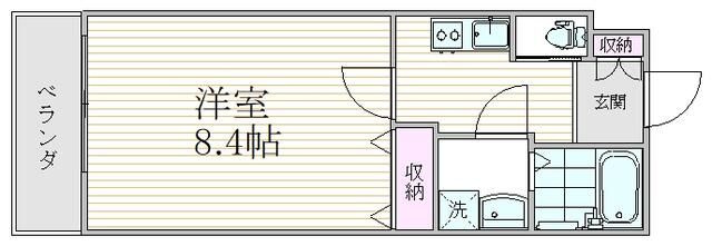 エスジーコート中板橋の間取り