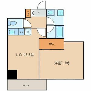 ＰＡＰＩＬＬＯＮの間取り|間取りです。