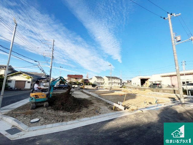 神戸市西区玉津町出合　第2期　新築一戸建ての外観|現在の進捗状況です！順調に作業進行中、完成が待ち遠しいです！詳細の間取り等、お気軽にお問い合わせください！