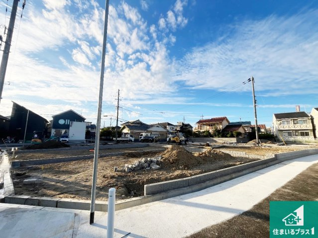 神戸市西区玉津町出合　第2期　新築一戸建ての外観|現在の進捗状況です！順調に作業進行中、完成が待ち遠しいです！詳細の間取り等、お気軽にお問い合わせください！