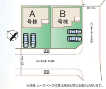 市原市東国分寺台２丁目２番の区画図