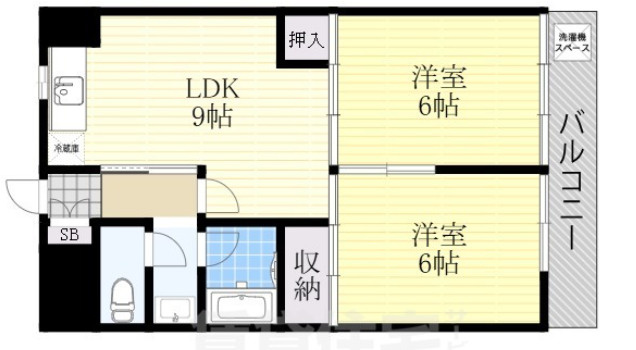 【間取り】 | ヴィラ千石