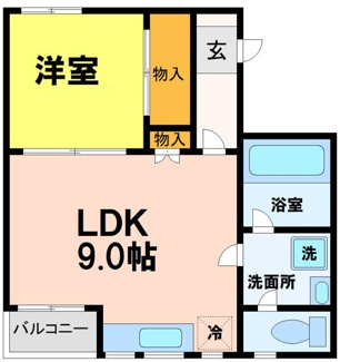 【間取り】 | 西国立コートビレッヂ | 間取りです。