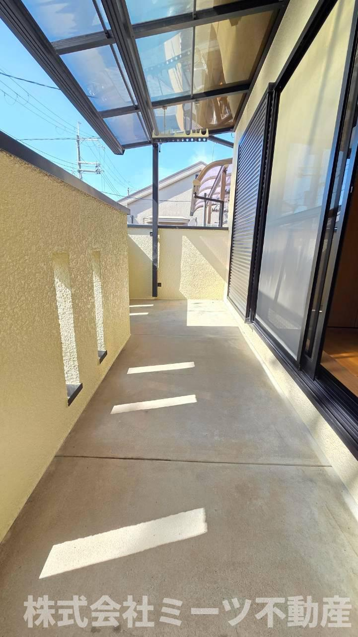 新家中町　中古戸建のバルコニー