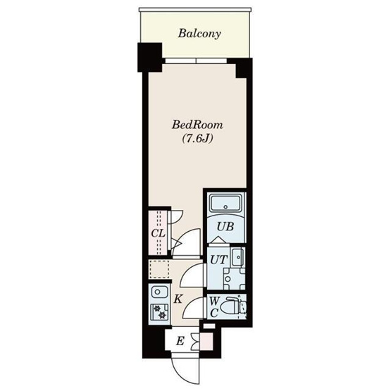 【間取り】 | S-RESIDENCE難波大国町domina