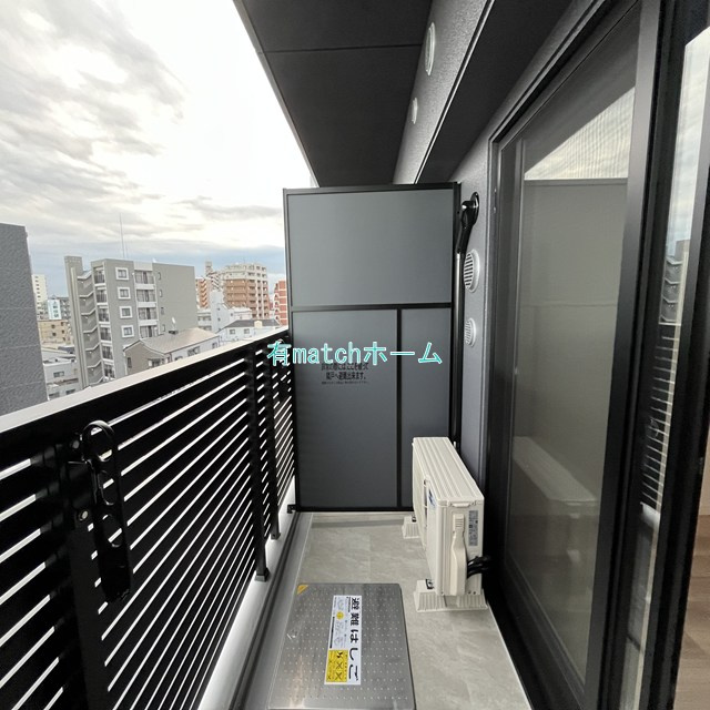 S-RESIDENCE上新庄beatのバルコニー