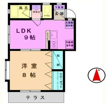 シルキーゼファーⅢの間取り