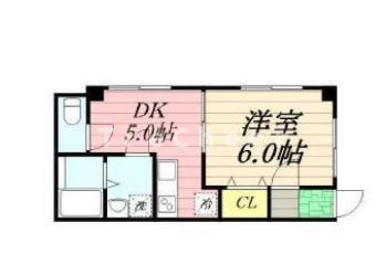 シルベールコーポラスの間取り