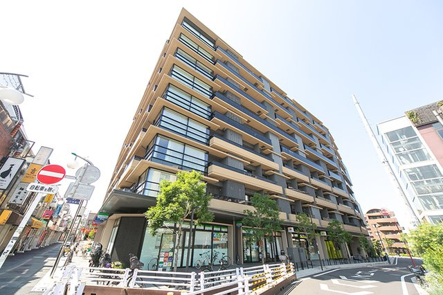 パークホームズ西小山の外観|きれいな外観です