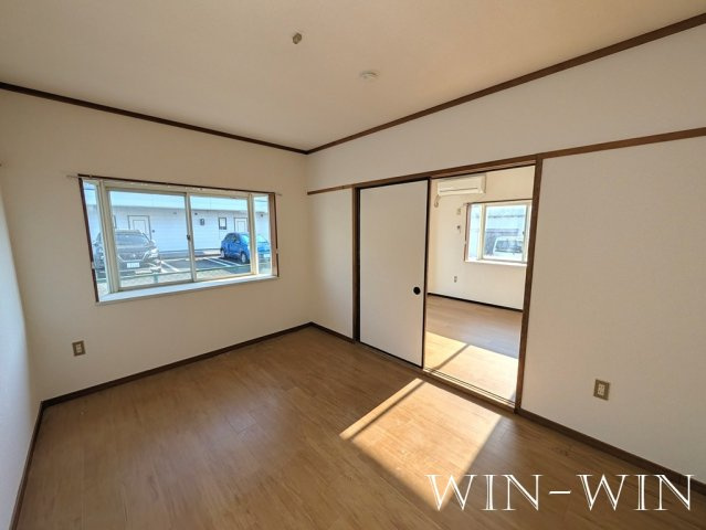 ホワイトルーム飯村 Dの寝室