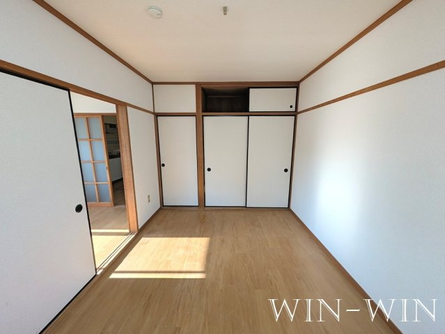 ホワイトルーム飯村 Dの寝室