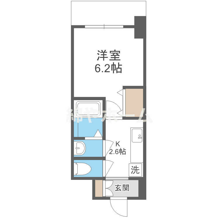 グランパシフィック今里南の間取り