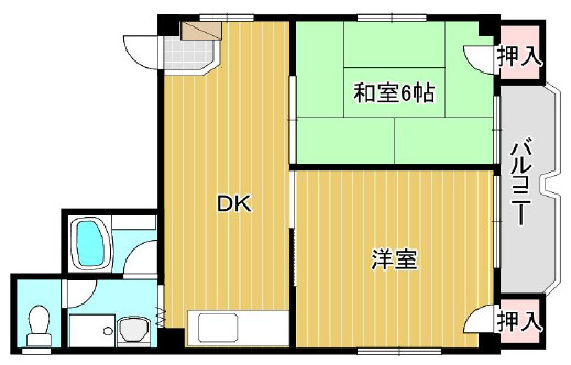 【間取り】 | アクティ長池