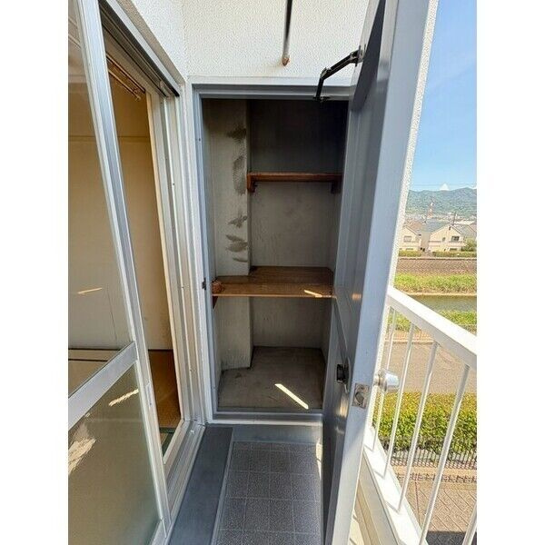 マンション東花園のバルコニー